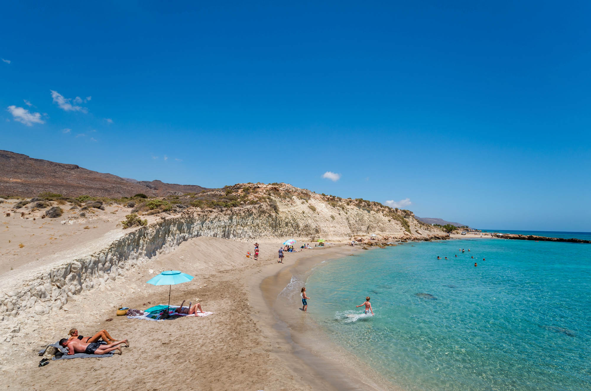 Plaża Argilos, inaczej Xerokampos - Kreta
