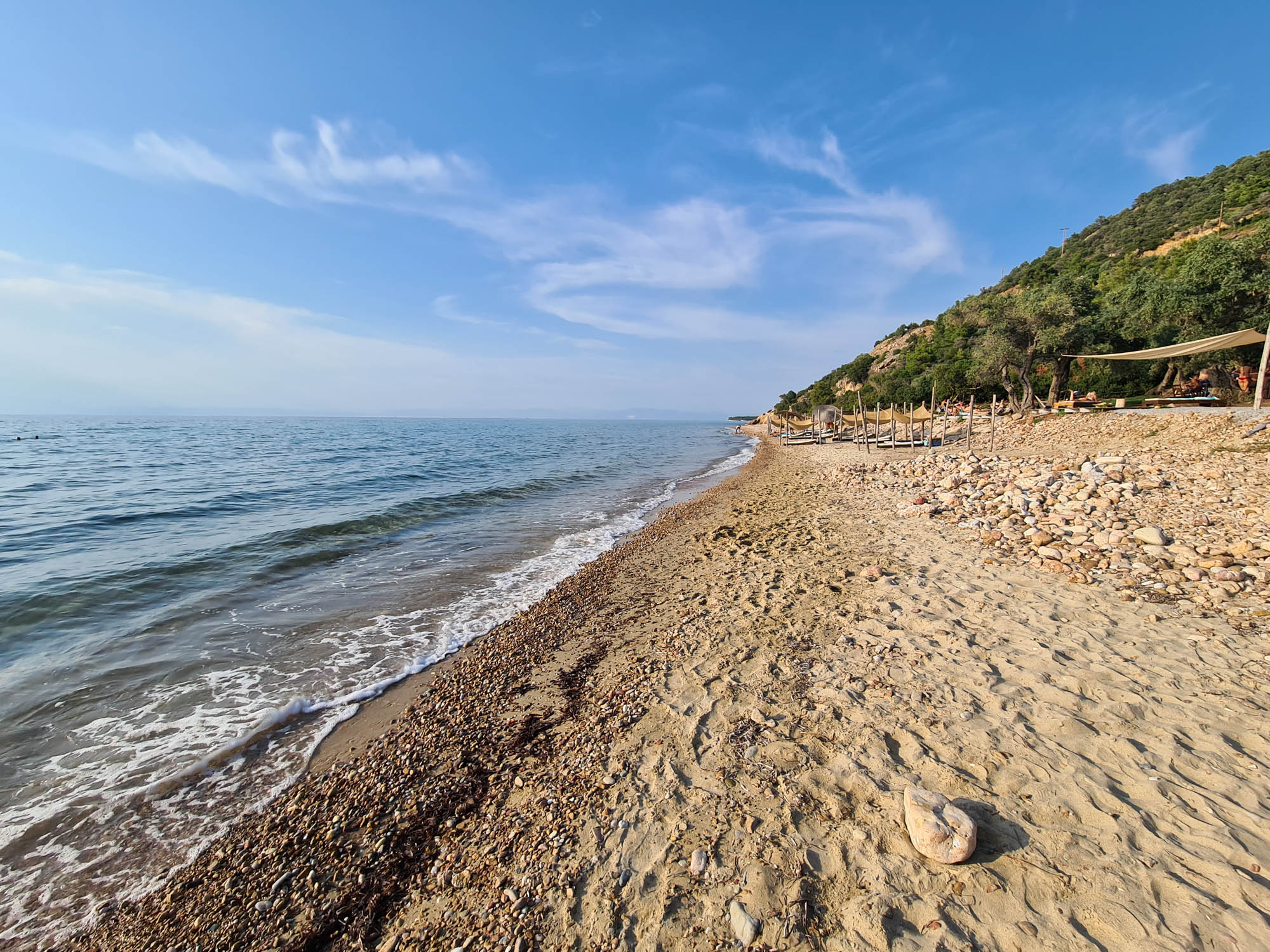grecka plaża na thassos