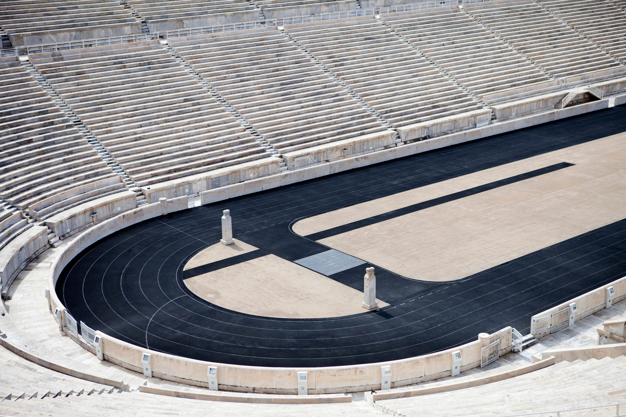 antyczny stadion w atenach widok z góry