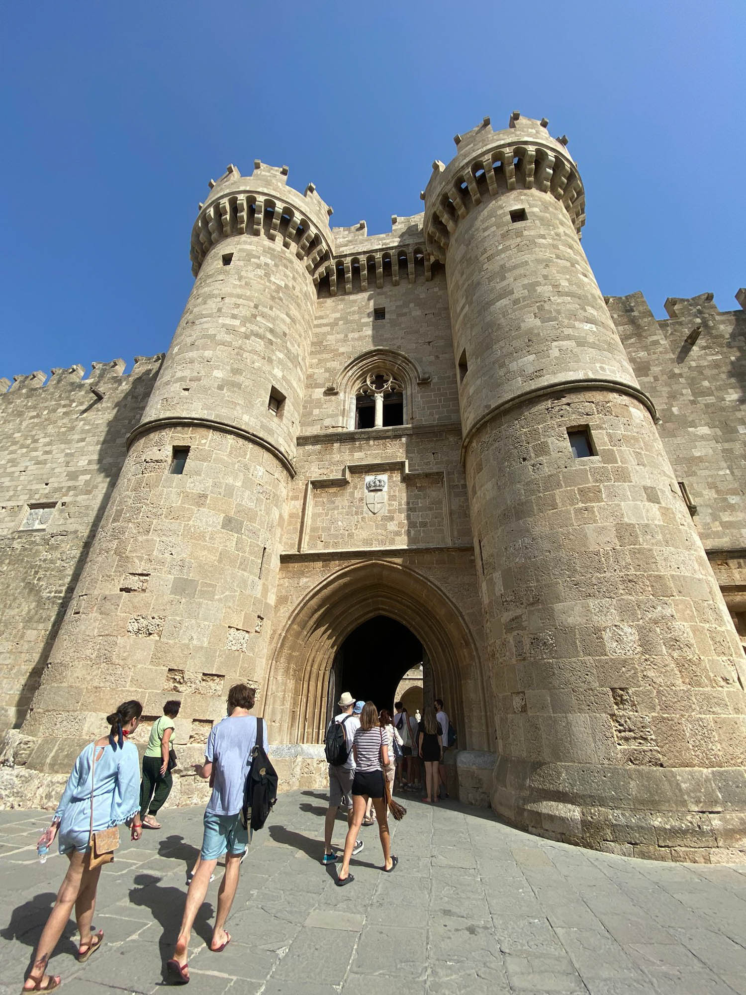 brama do miasta Rodos, fortyfikacje, mury