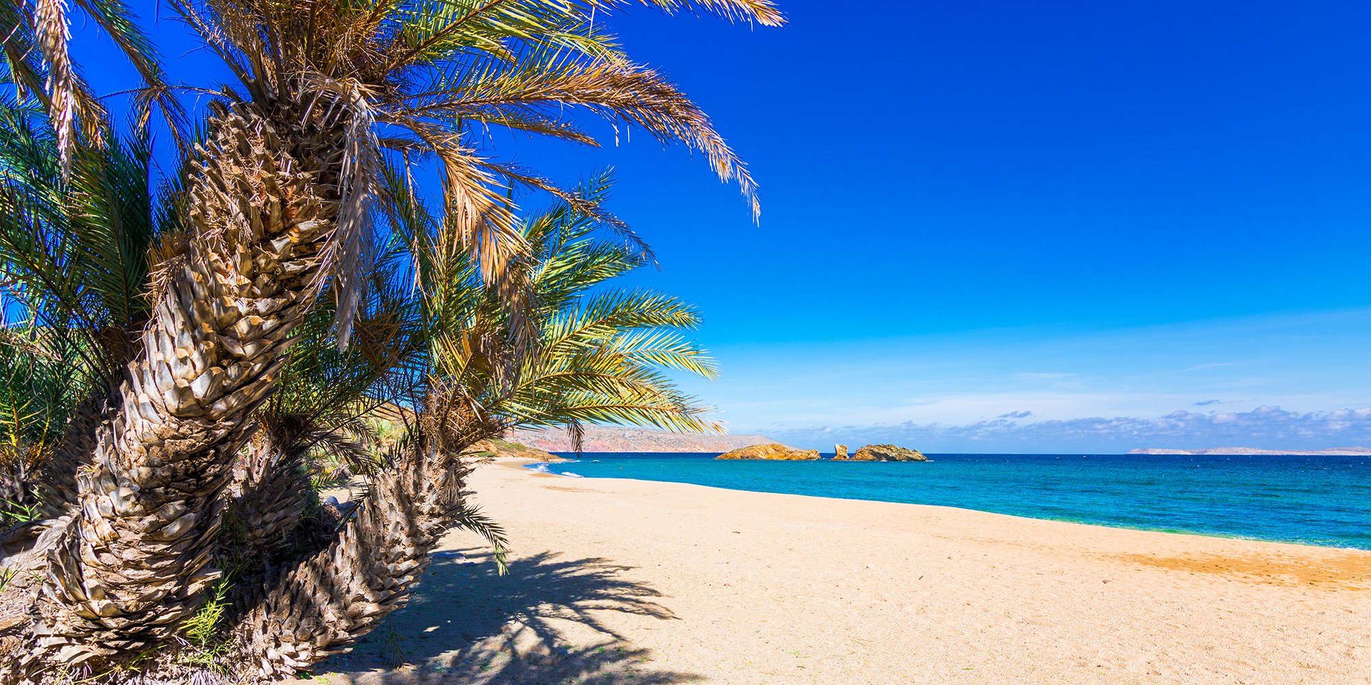 Odkrywaj z Grecosem —  Rajski relaks pod palmami na plaży Vai