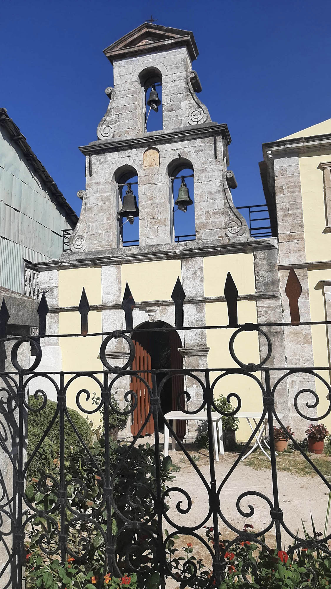 zaułki i świątynie ulic miasta Lefkada, detale