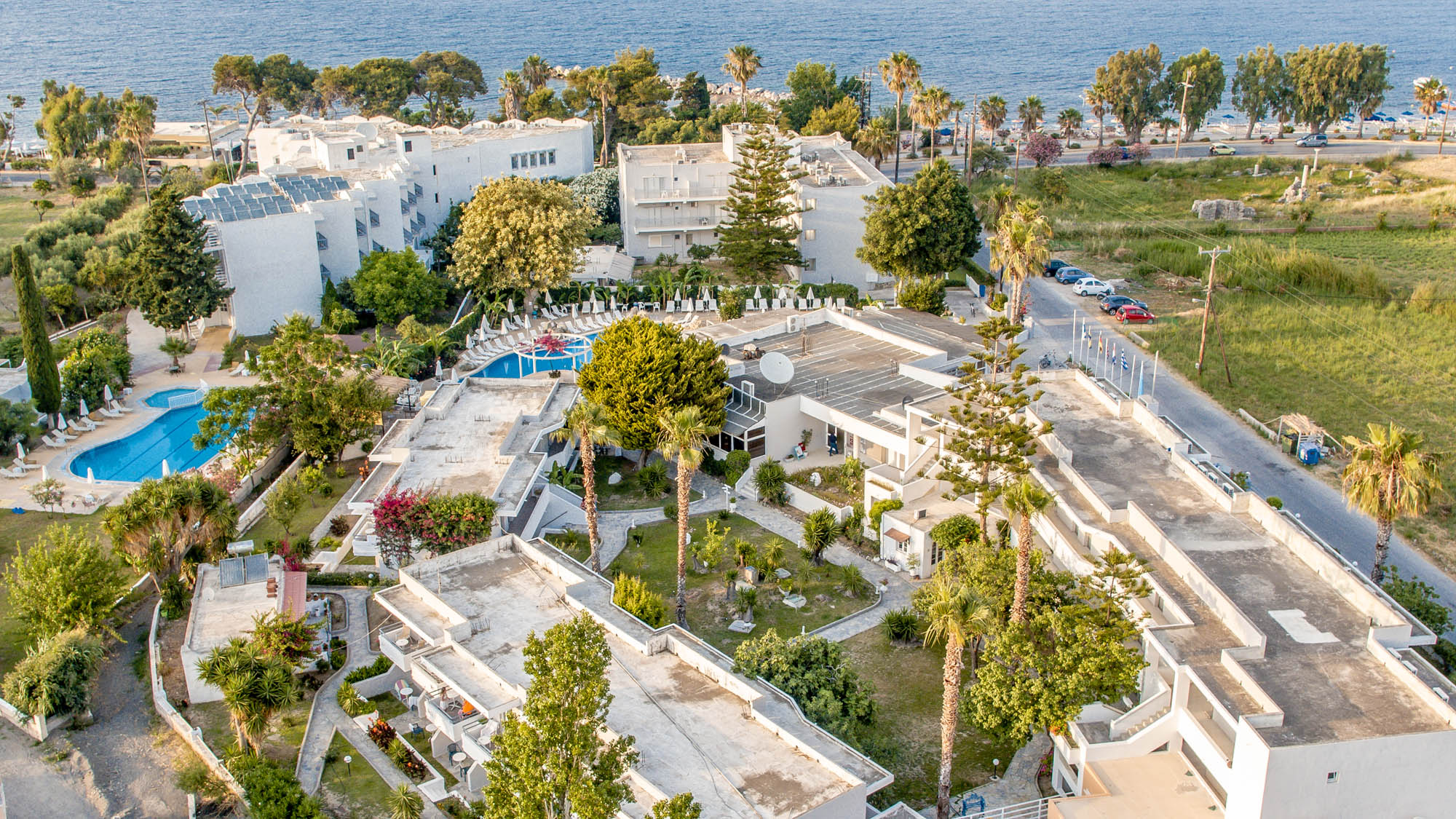 hotel palm beach, dla dorosłych, grecja, hotele