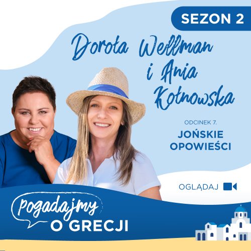 okładka podcastu, Ania Kotnowska, Zakynrthos