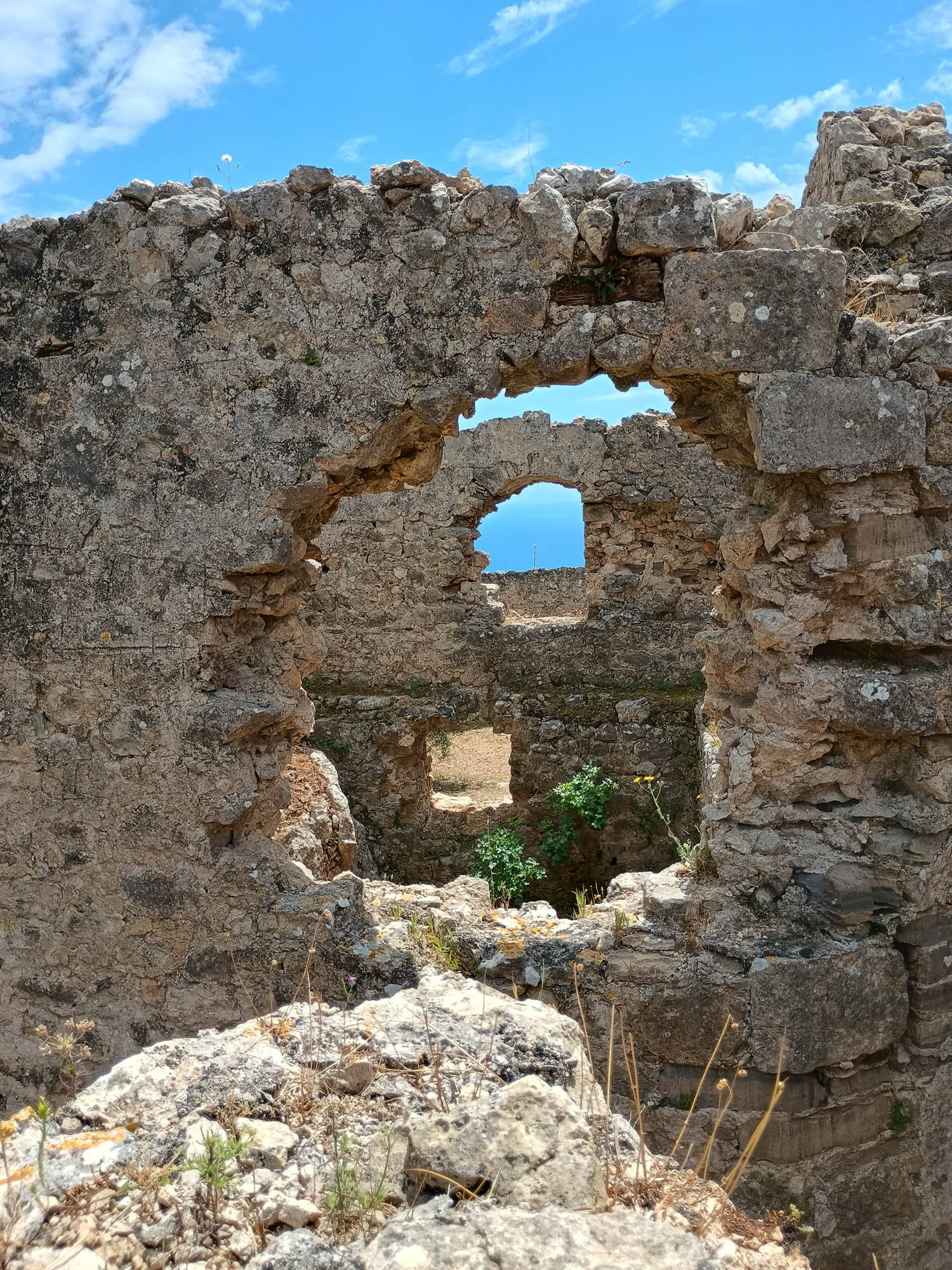 zamek alego paszy, ruiny, epir