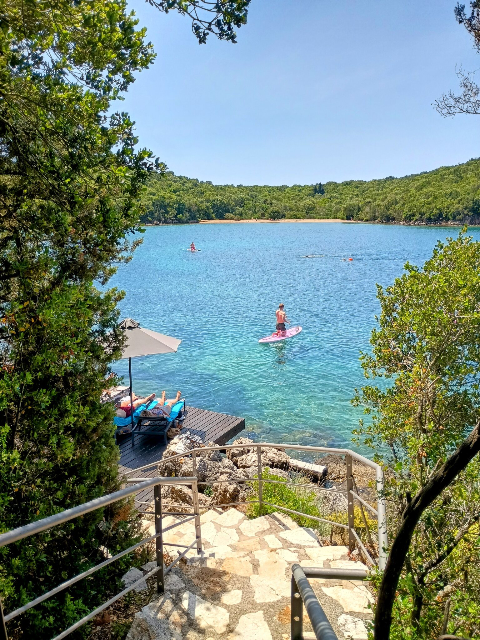 epir, plaża, widok na plaże, błękitna laguna