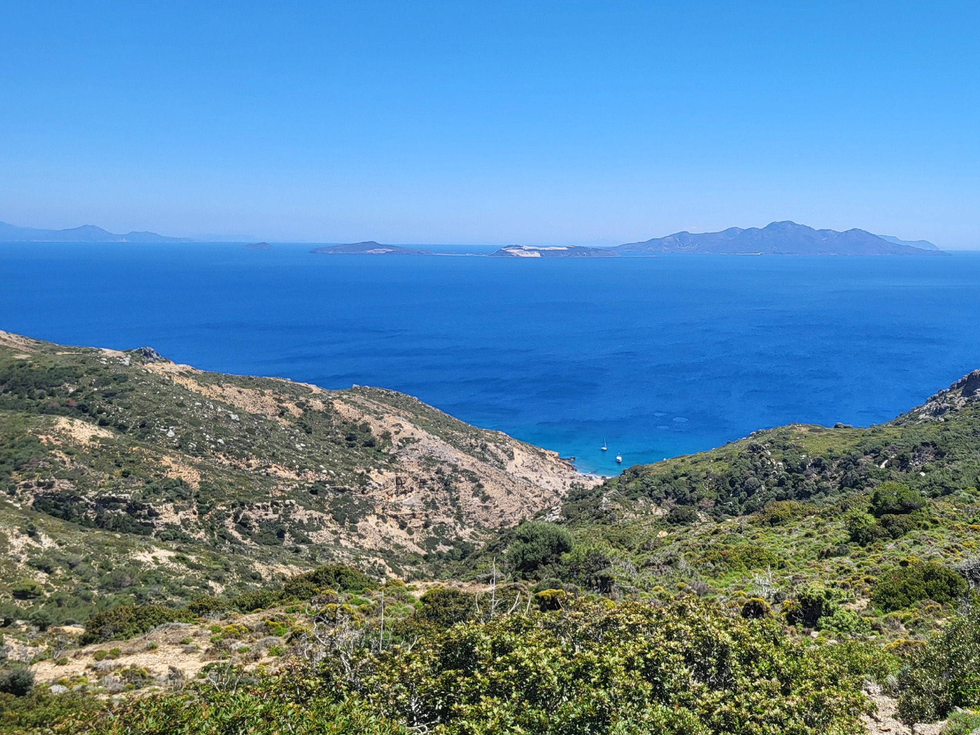 kafalos, punkt widokowy, kos, widok na morze