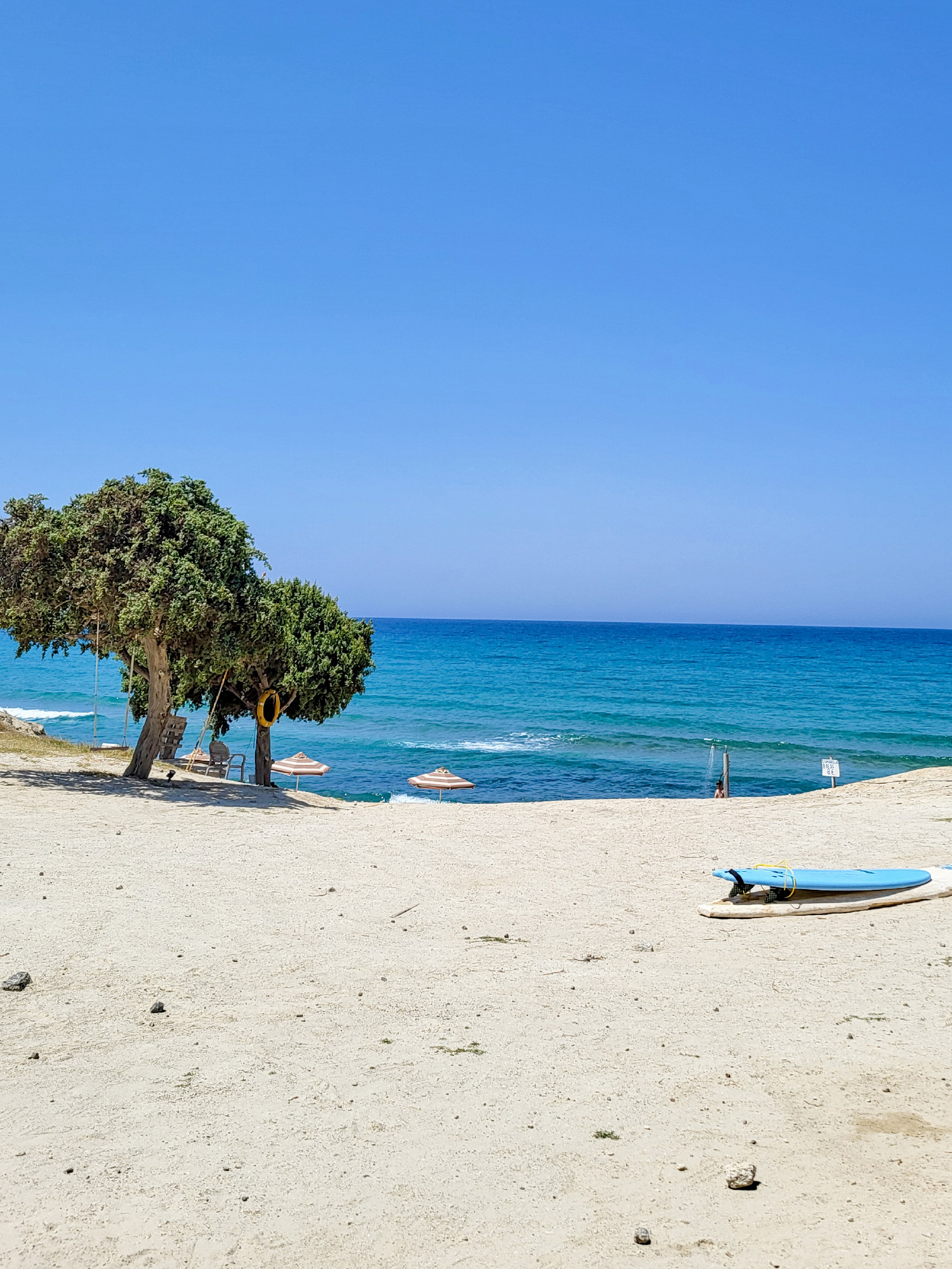 plaża agios theologos, kastri, kos, widok