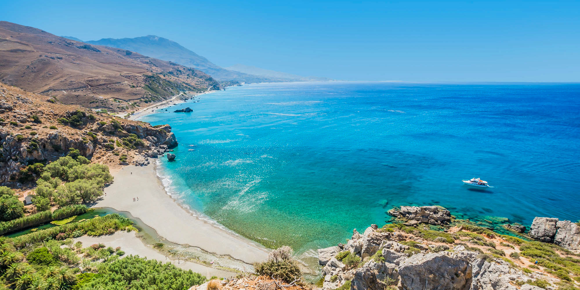 Odkrywaj z Grecosem — plaża Preveli i spacer wśród palm