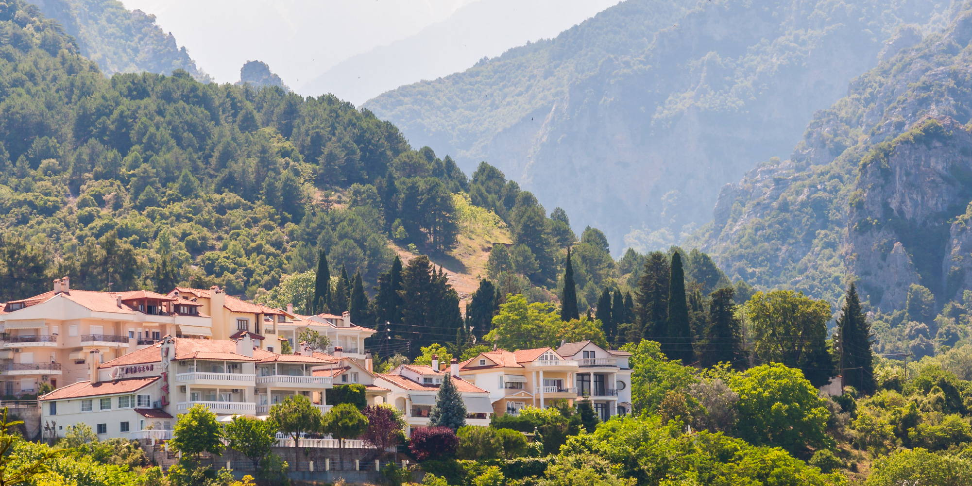 Z mitem w tle — Masyw Olimpu