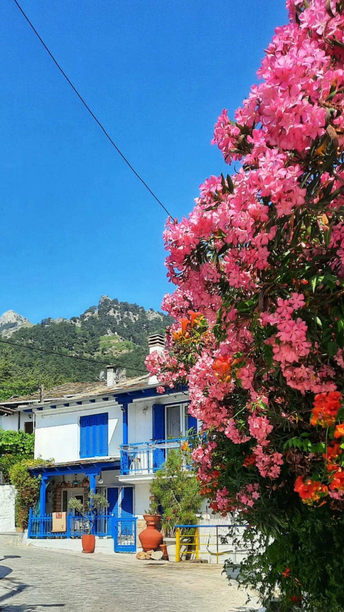 panagia, wioska na thassos, wspomnienia, piękne miejsce