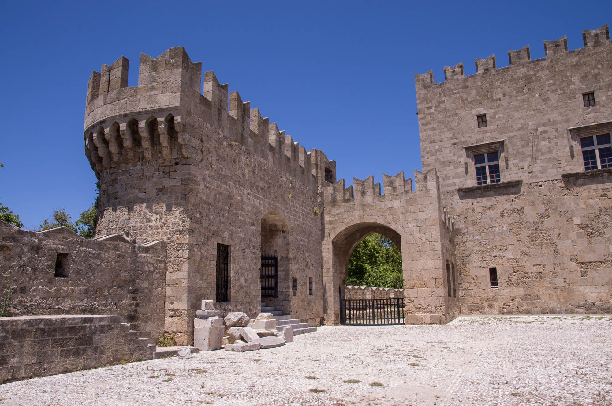 Rodos, Grecja, Zamek Wielkiego Mistrza