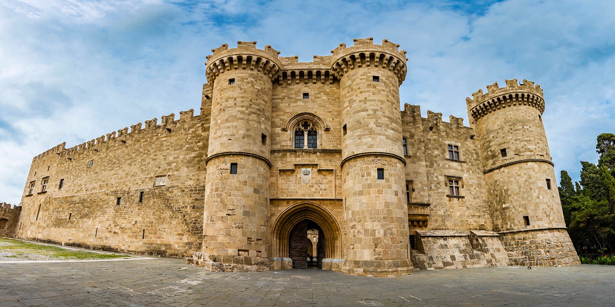 Odkrywaj Grecję — Pałac Wielkiego Mistrza