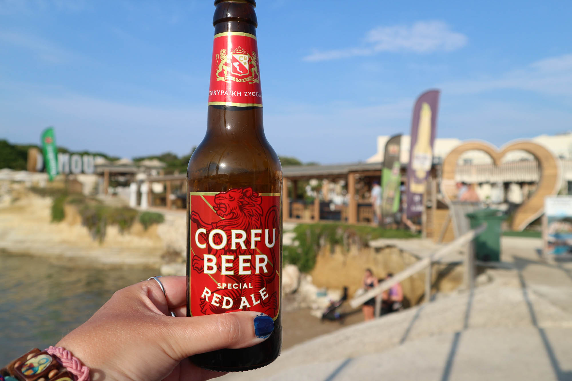 corfu beer, wspomnienia i relacje
