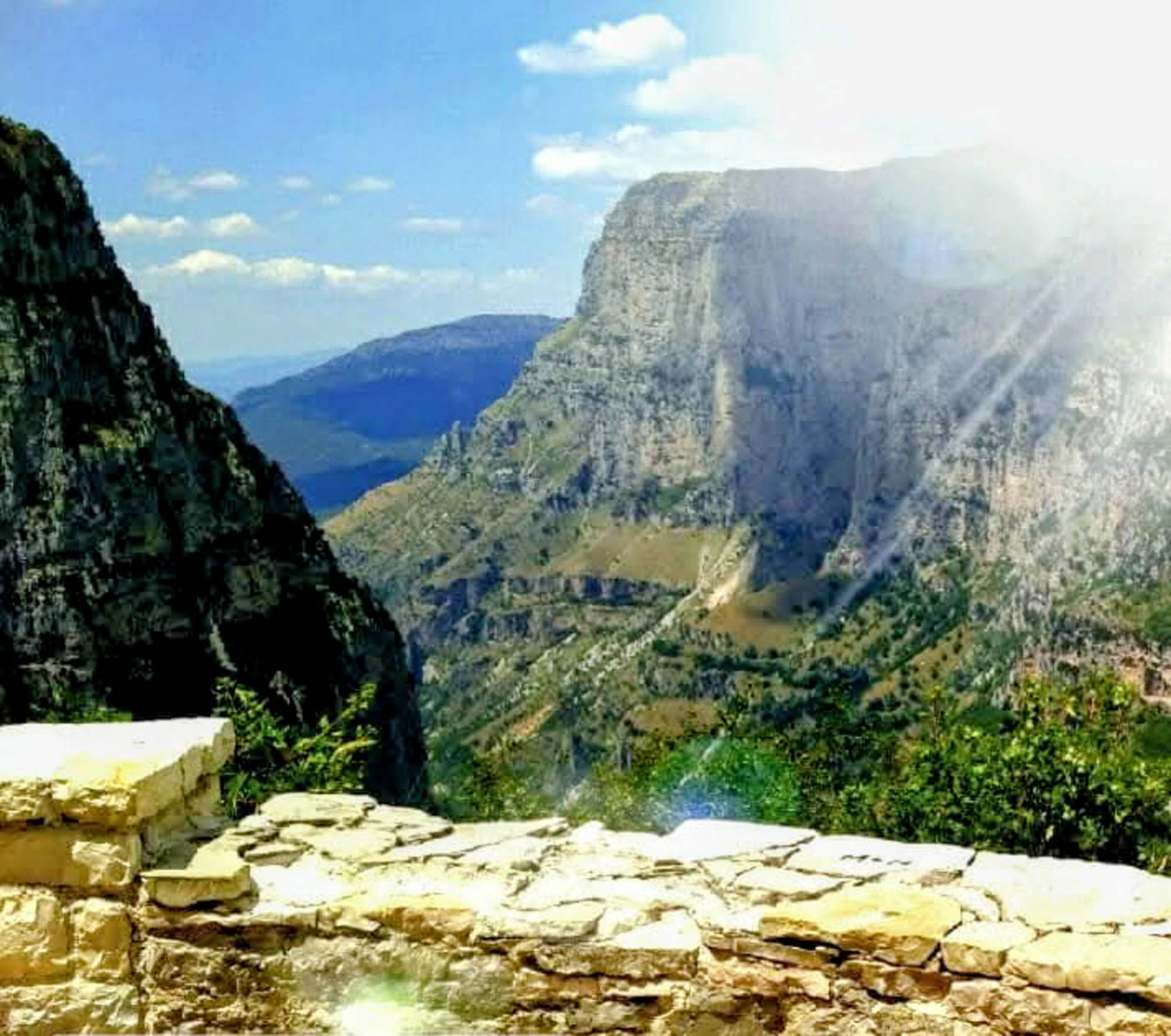 epir, widok na góry,