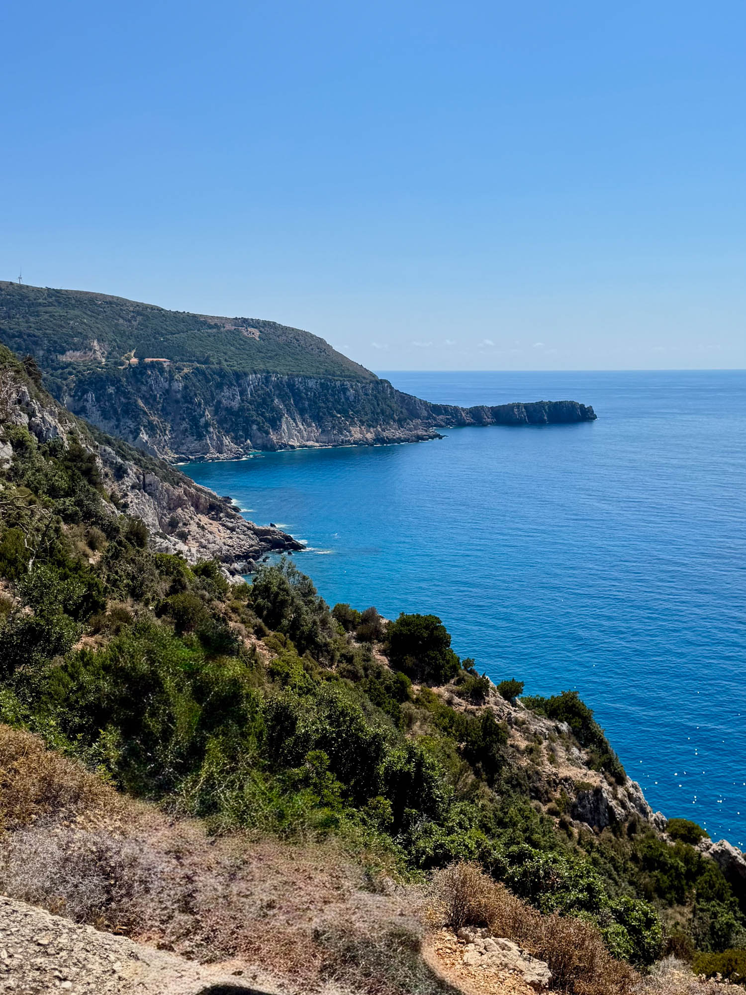 widoki z półwyspu paliki, kefalonia, grecja