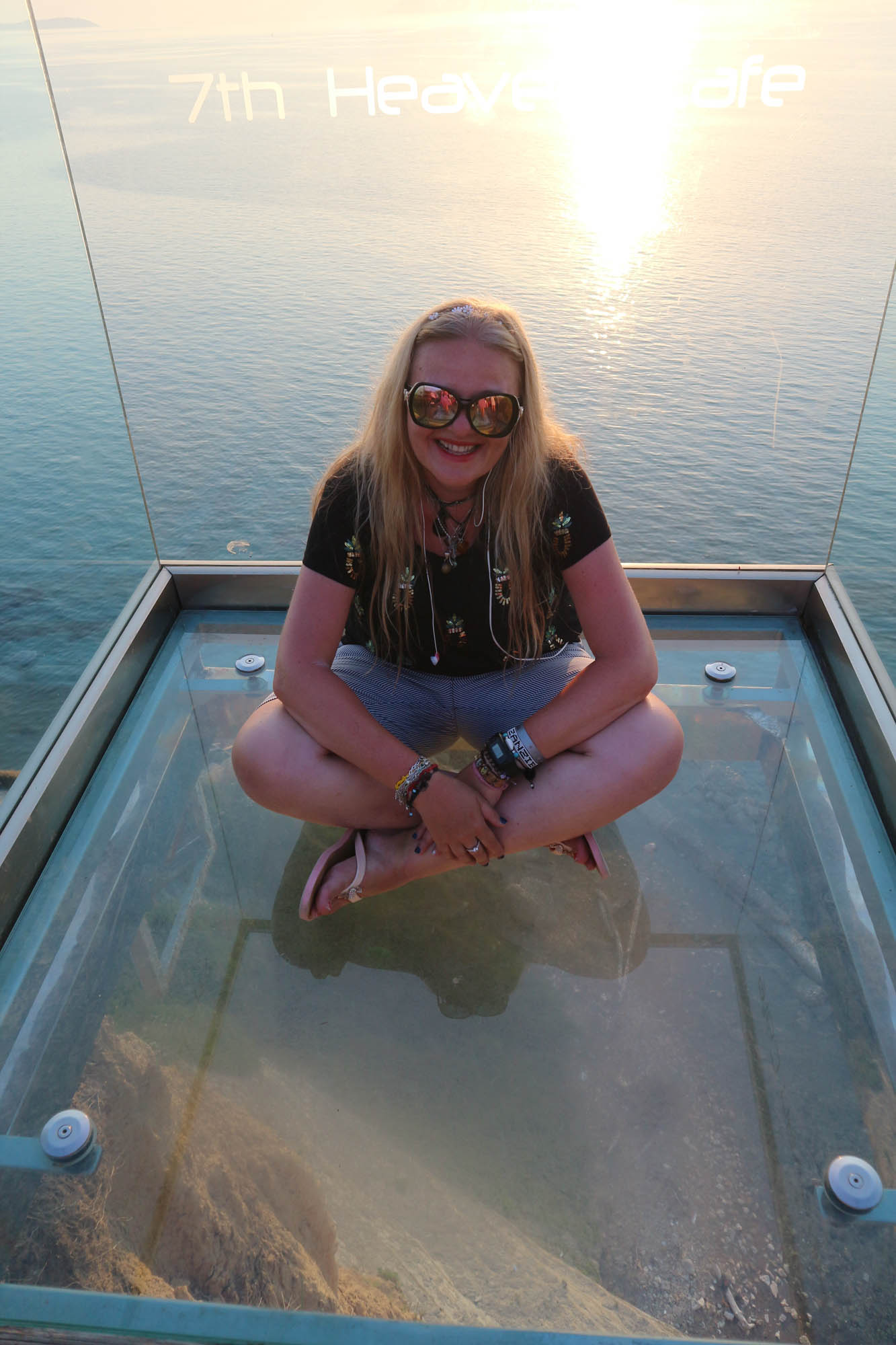 kajpa 7th heaven, korfu, zachód słońca, widok, wspomnienia, relacje