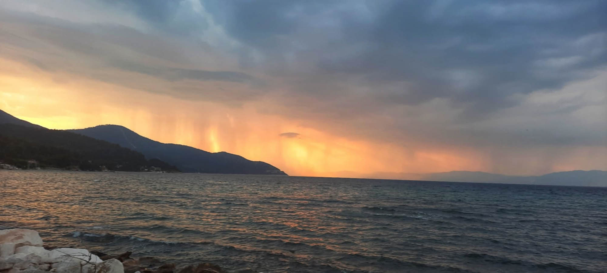 zachód słońca gdzieś na thassos, wspomnienia, relacje