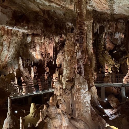 jaskinia petralona, wnętrze, chalkidiki