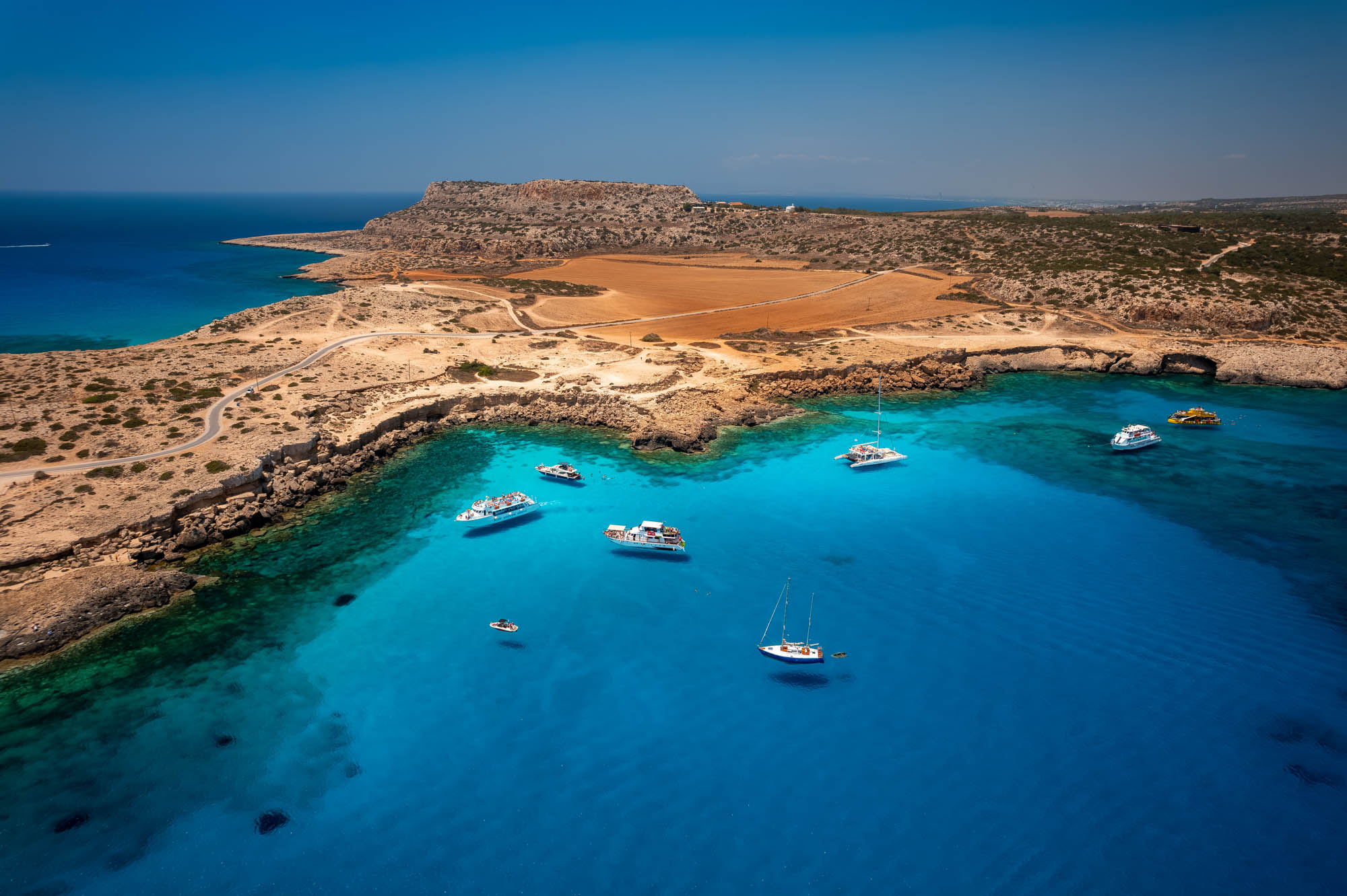 widoki, cavo greco, cypr