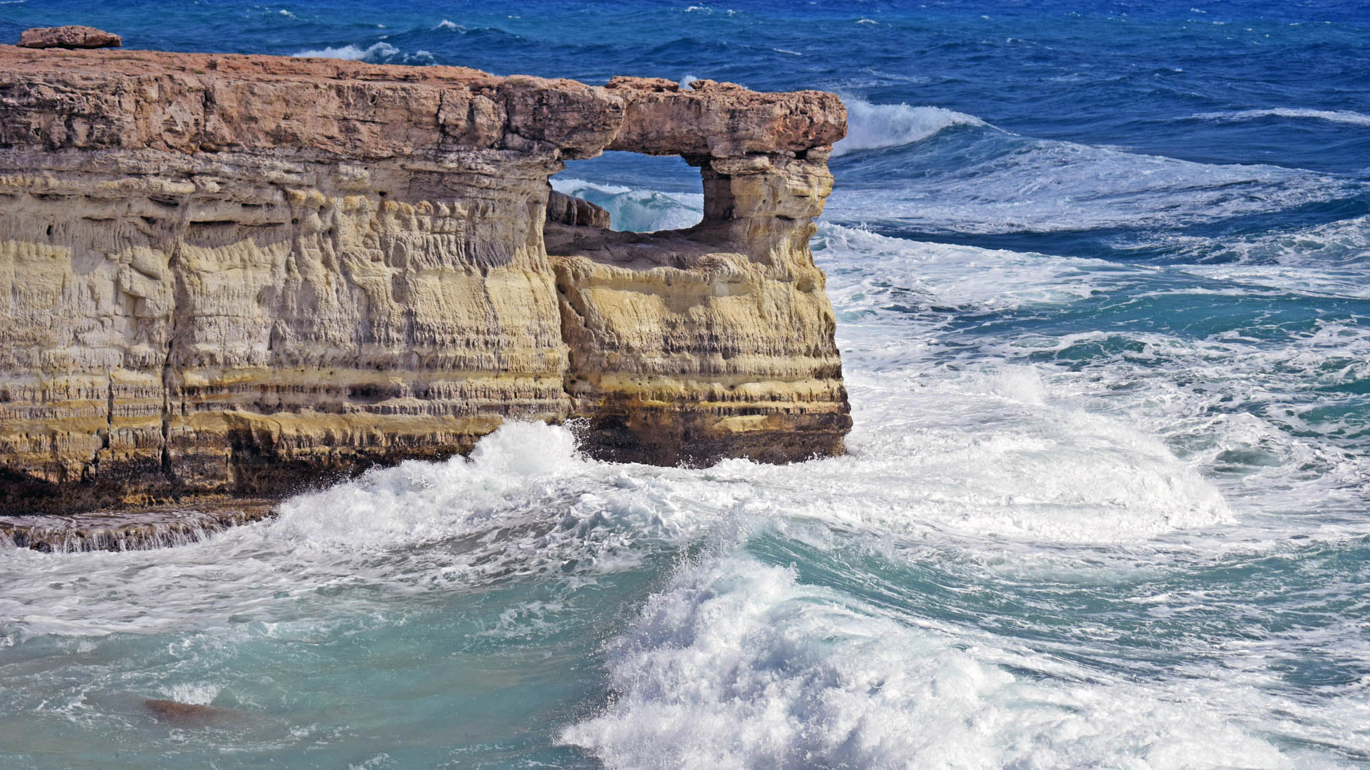 widoki cape greco, skały i formacje skalne